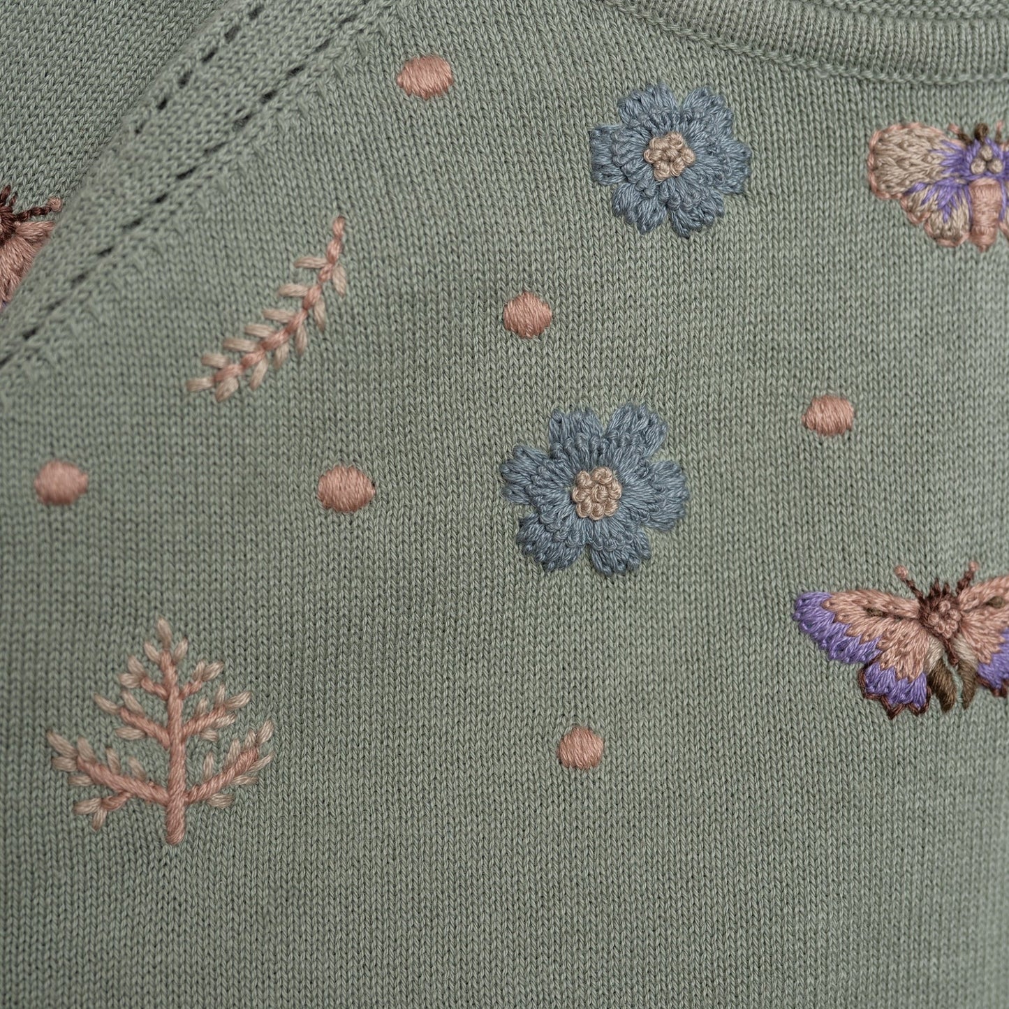 Sandra bluse - sage - Hanevild