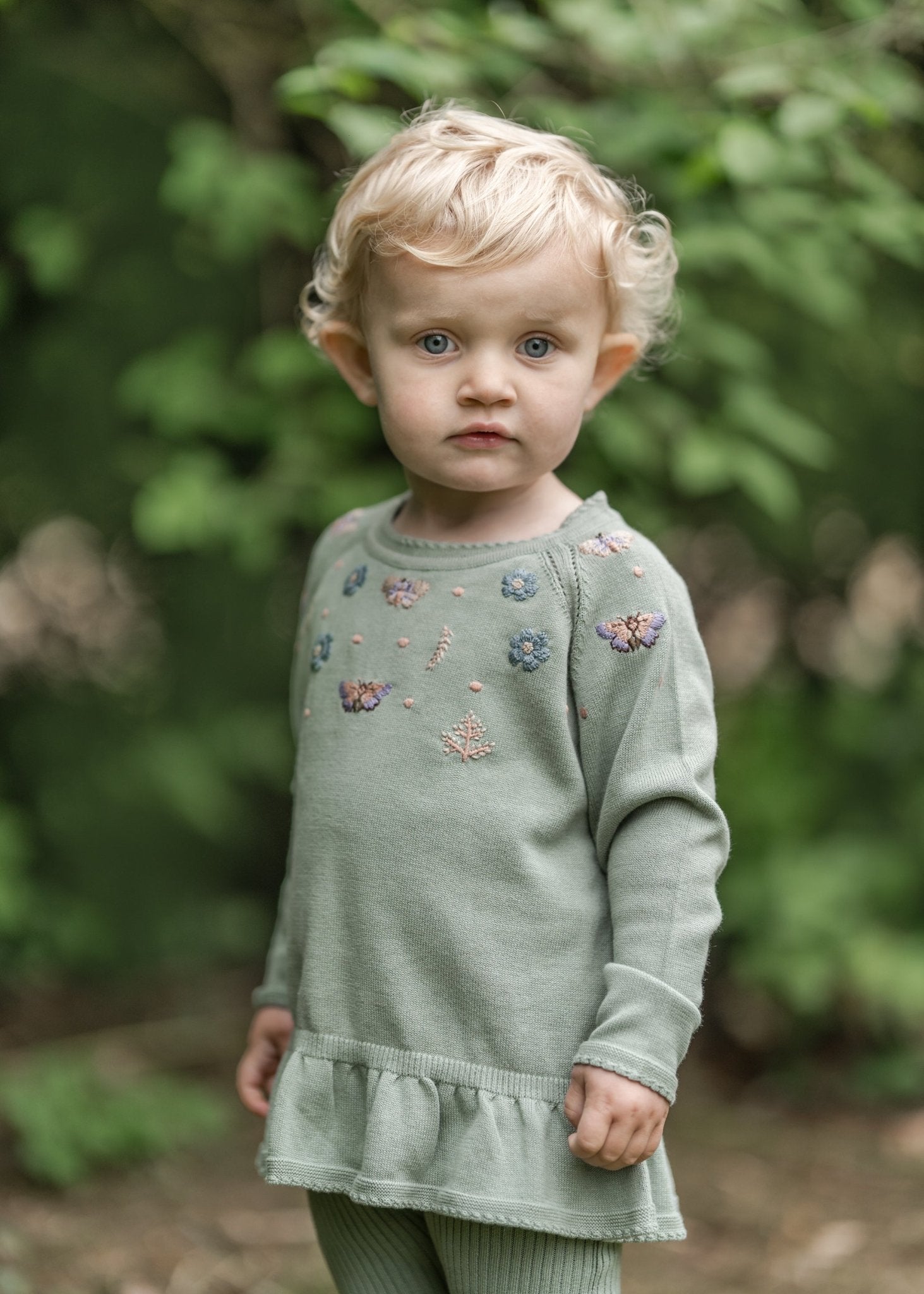 Sandra bluse - sage - Hanevild
