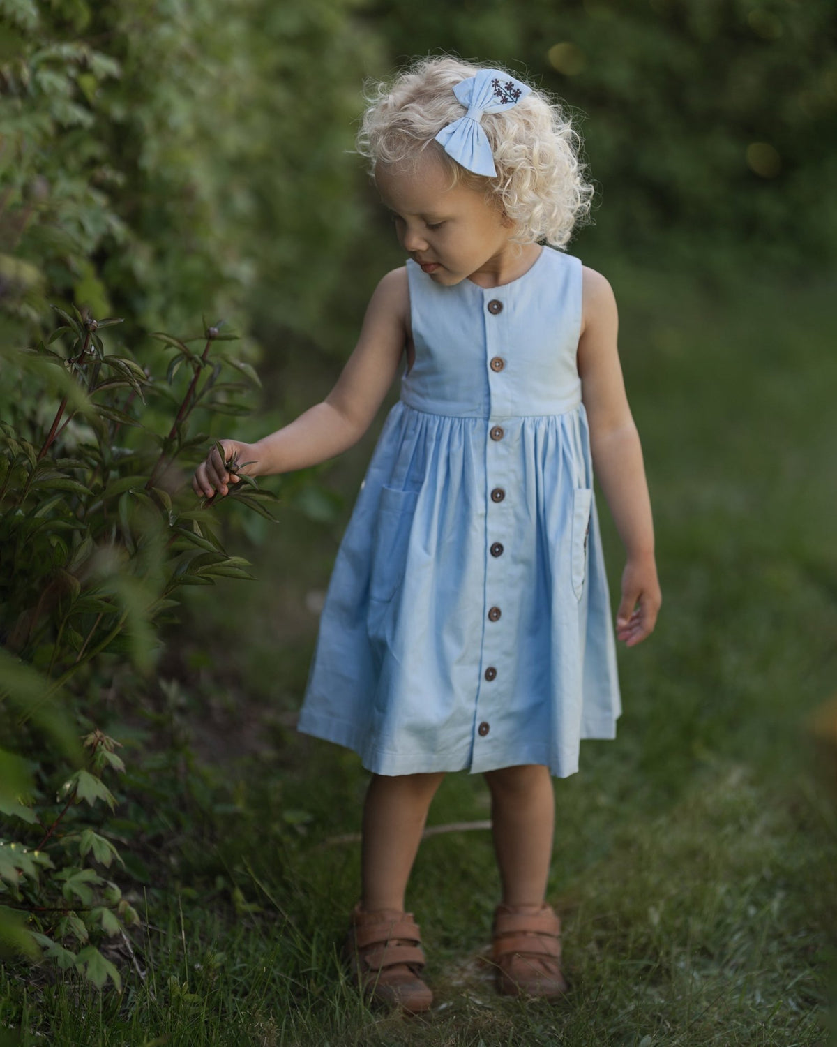 Sine kjole - Kentucky blue - Hanevild