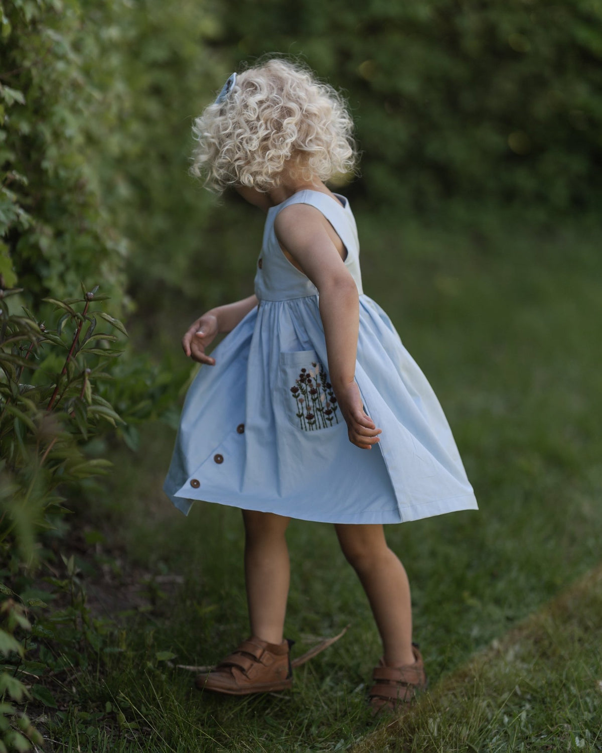 Sine kjole - Kentucky blue - Hanevild