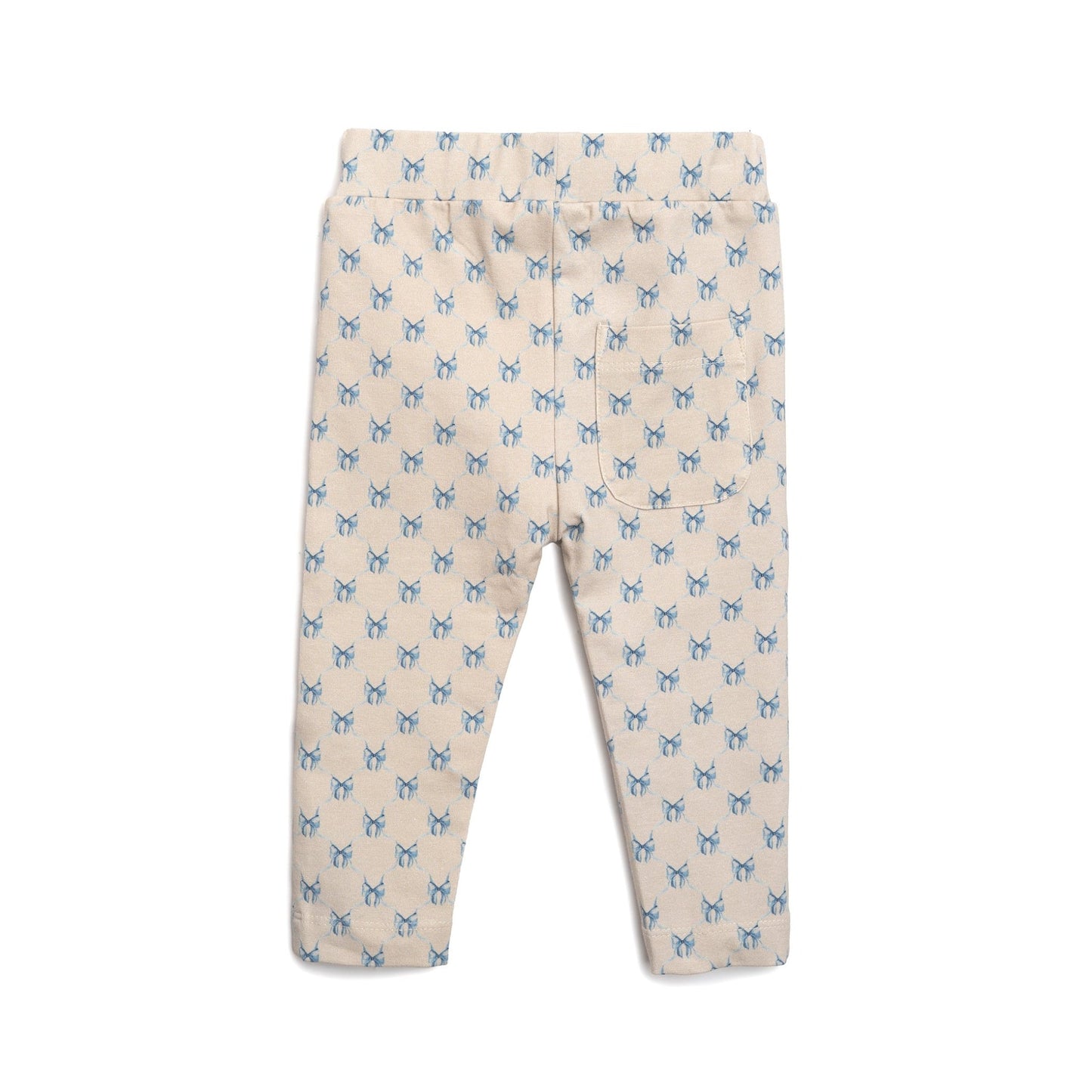 sløjfe leggings - baby pige - Summer sand - Hanevild
