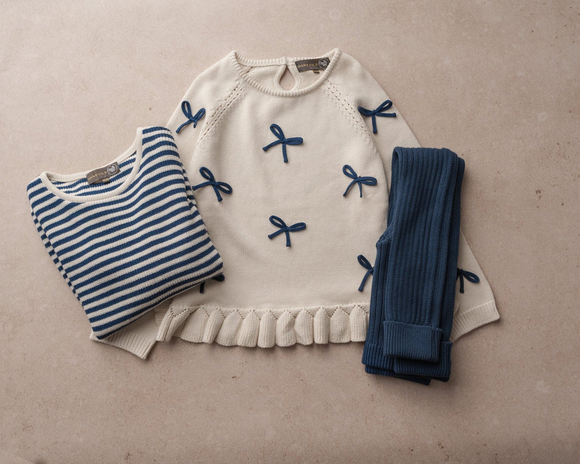 Sløjfe sweater - Hanevild