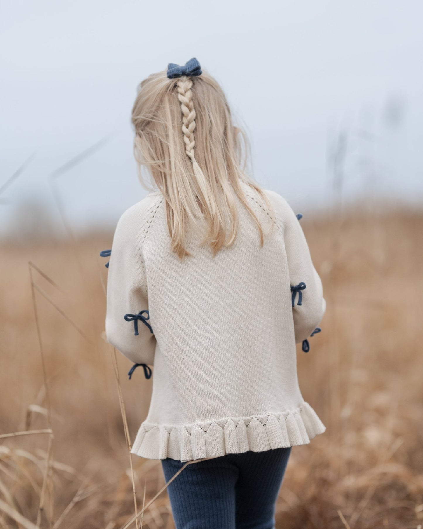 Sløjfe sweater - Hanevild