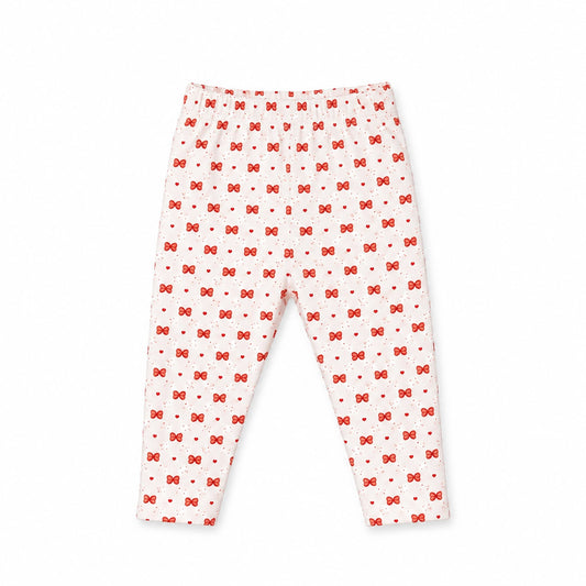 Sløjfeleggings til baby - Hanevild