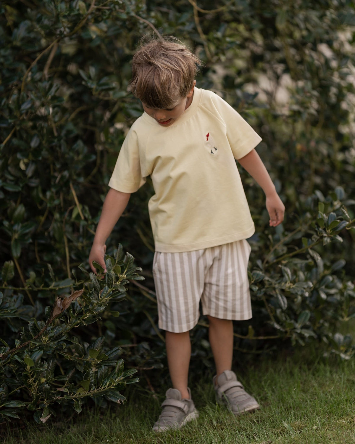 Sommer t-shirt - italien straw - Hanevild