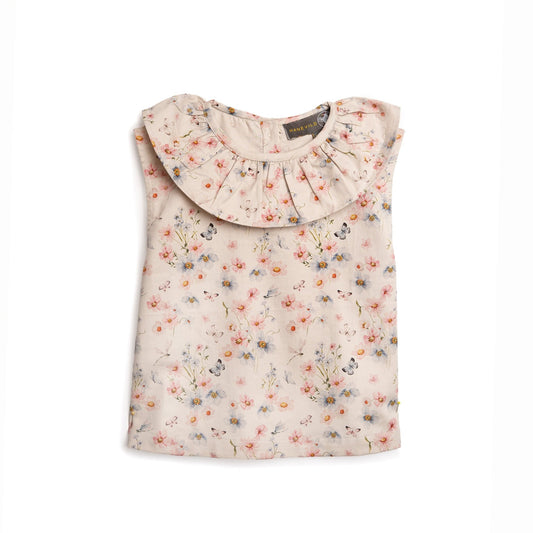 Sommer t-shirt til piger - Summer sand - Hanevild
