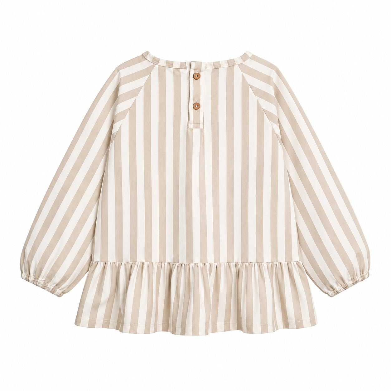 Stribet bluse, piger - Summer sand - Hanevild