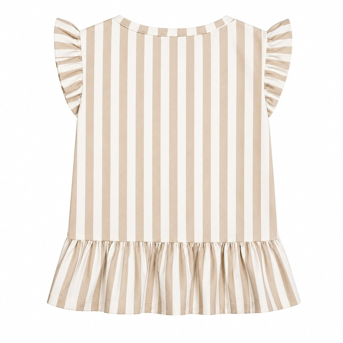 Stribet top - Summer sand - Hanevild