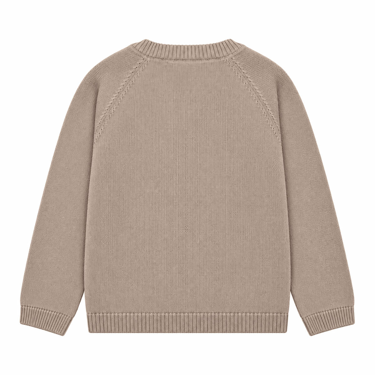 sunflower cardigan – sand - økologisk bomuld - Hanevild