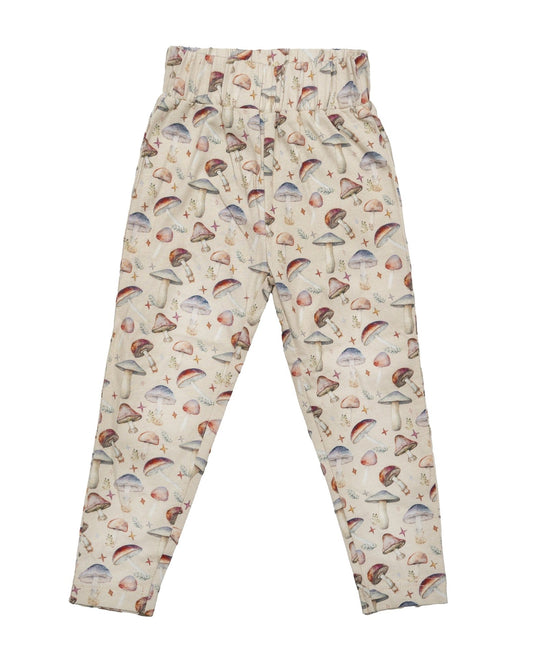 Svampe leggings, baby - Hanevild