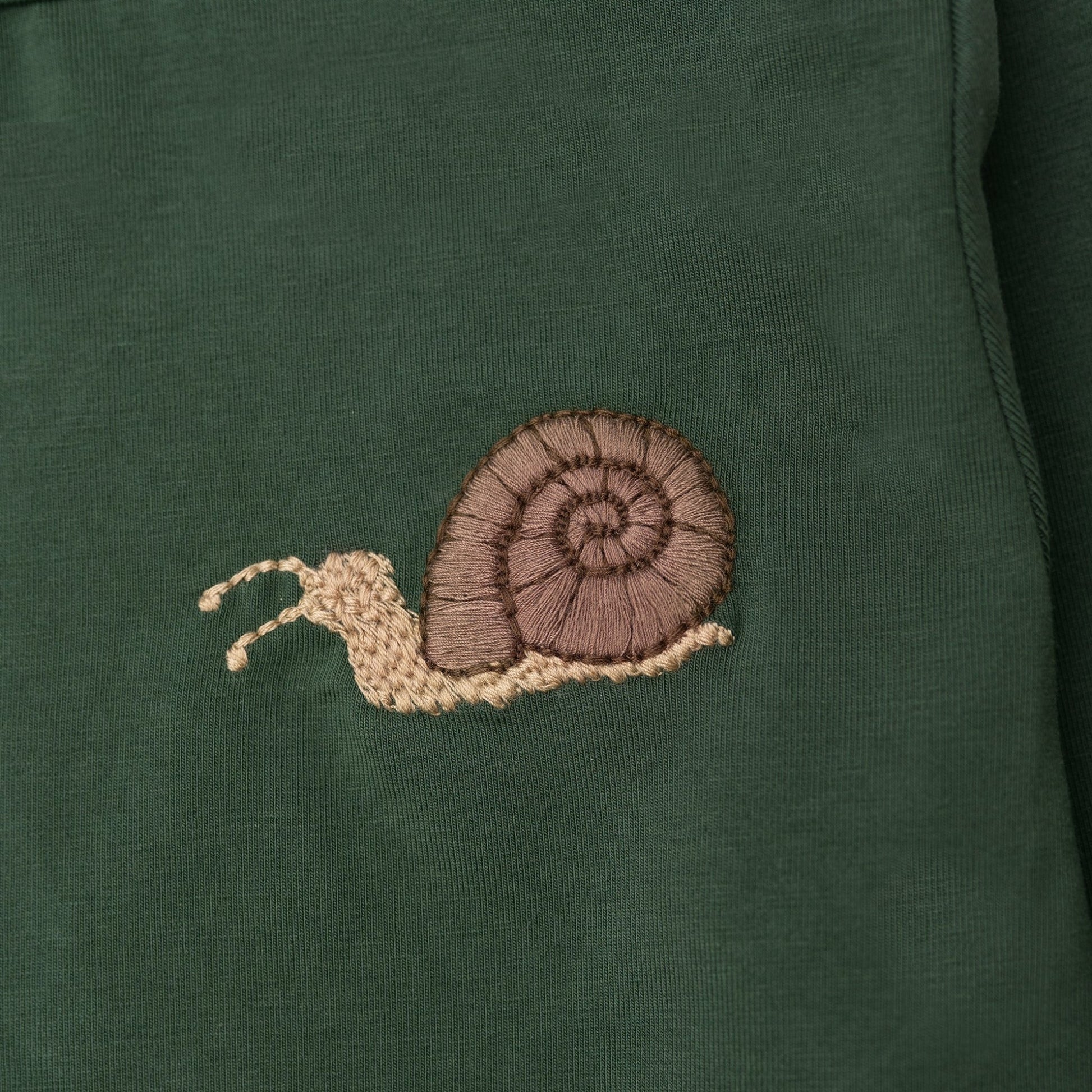 T-shirt snail - Green gables - Hanevild