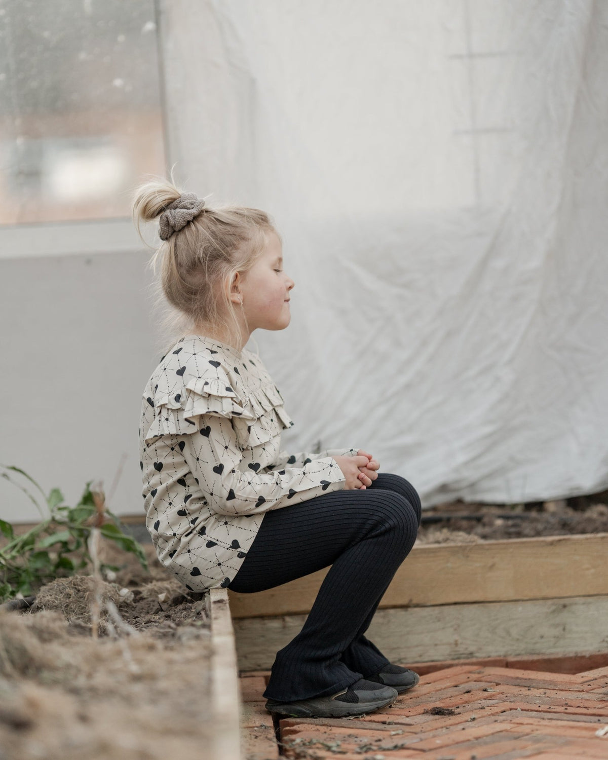 Tilde leggings - Caviar - Hanevild