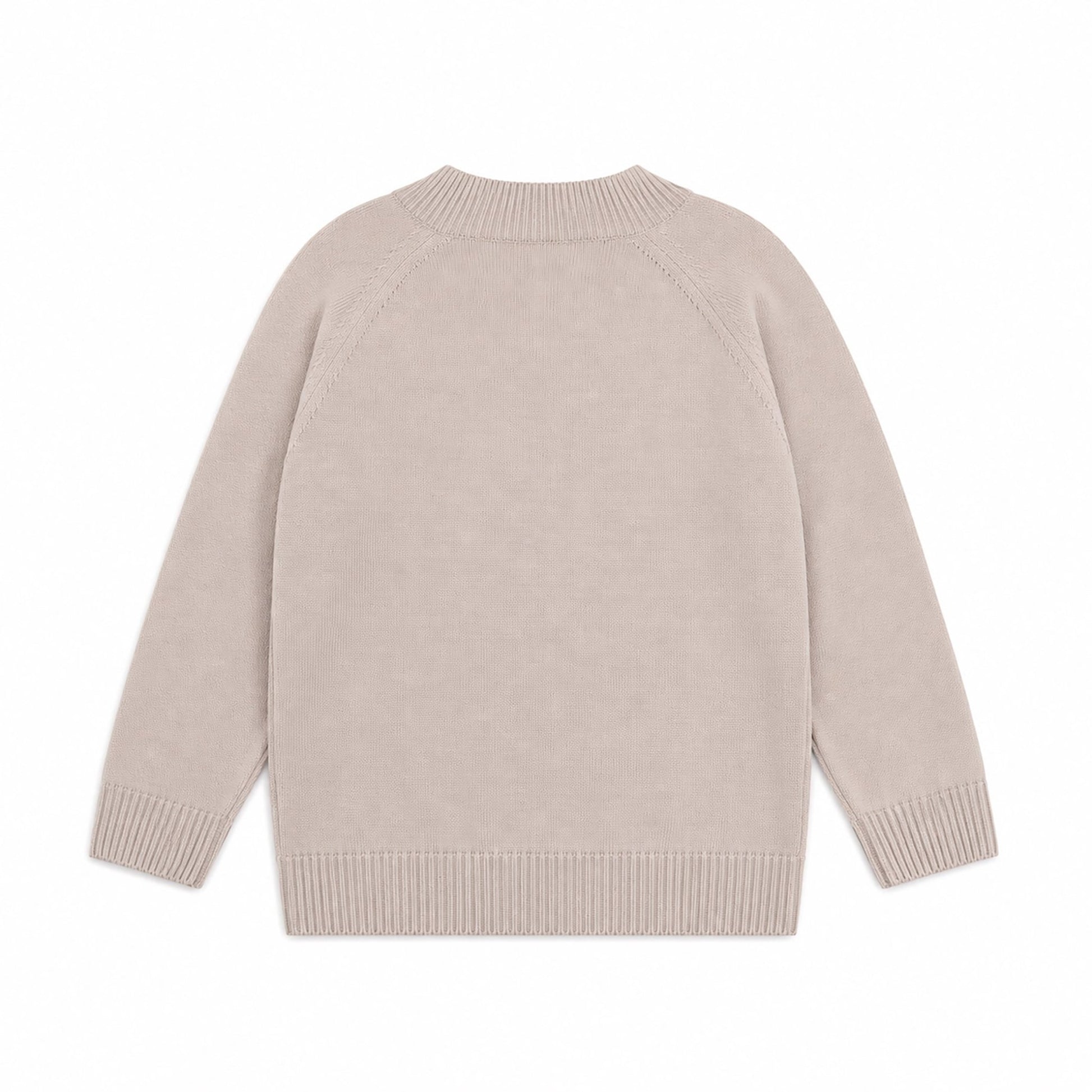 Tynd merinoulds bluse - sand, merino wool - Hanevild