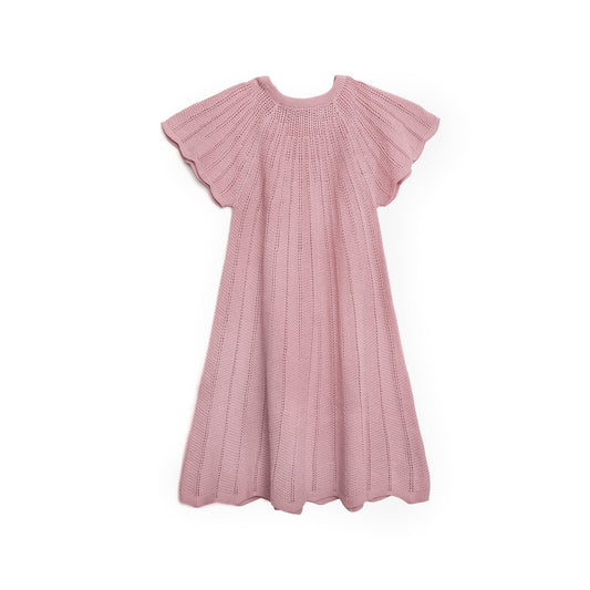 Vibe kjole - til piger - pink - Hanevild