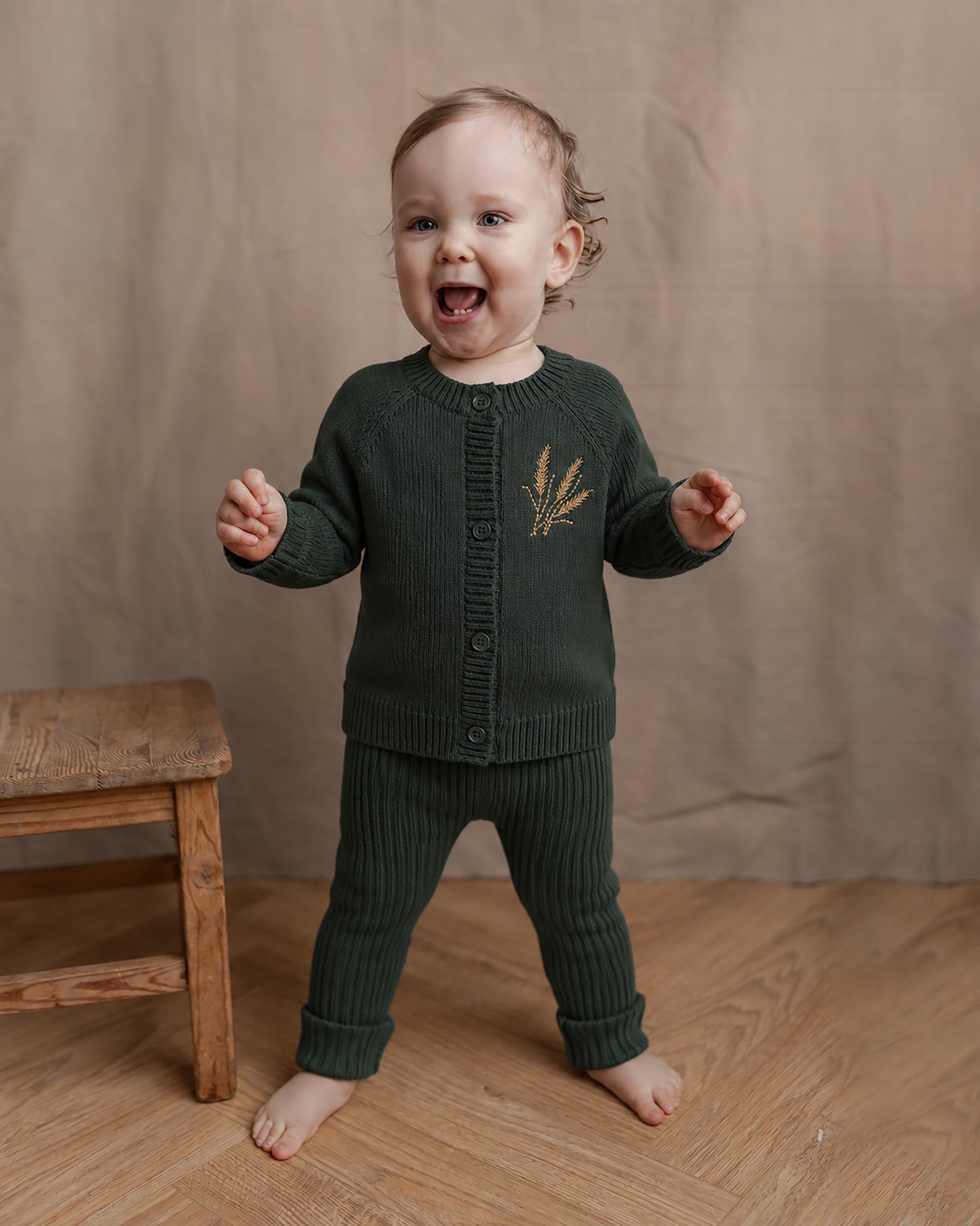 Wheat cardigan
