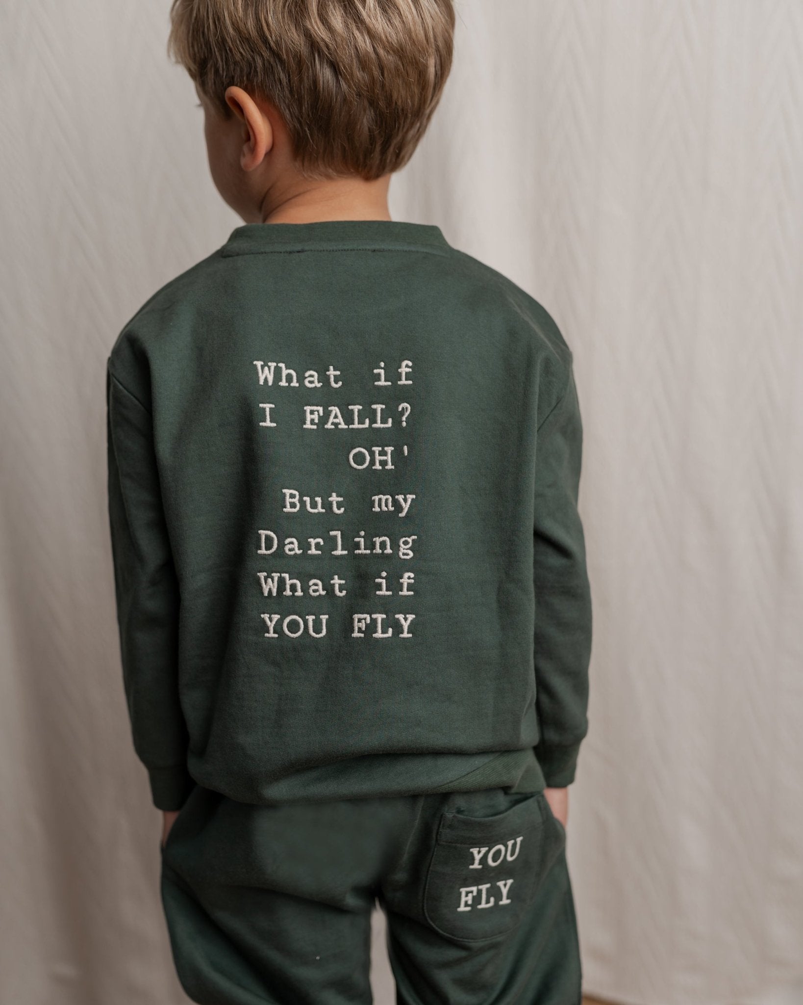 Hanevild You fly sweatshirt Blouses Green gables
